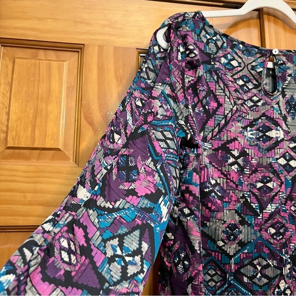 Gossip Girl x Romeo & Juliet Couture Long Sleeve Open Arm Dress Size Large NWT - Picture 11 of 11